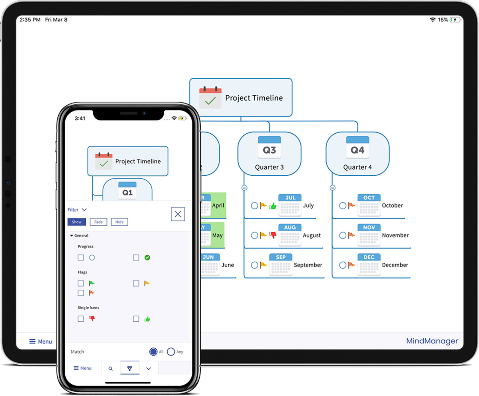 全新现代主题信息样式！Windows版思维导图工具MindManager v21惊艳发布！